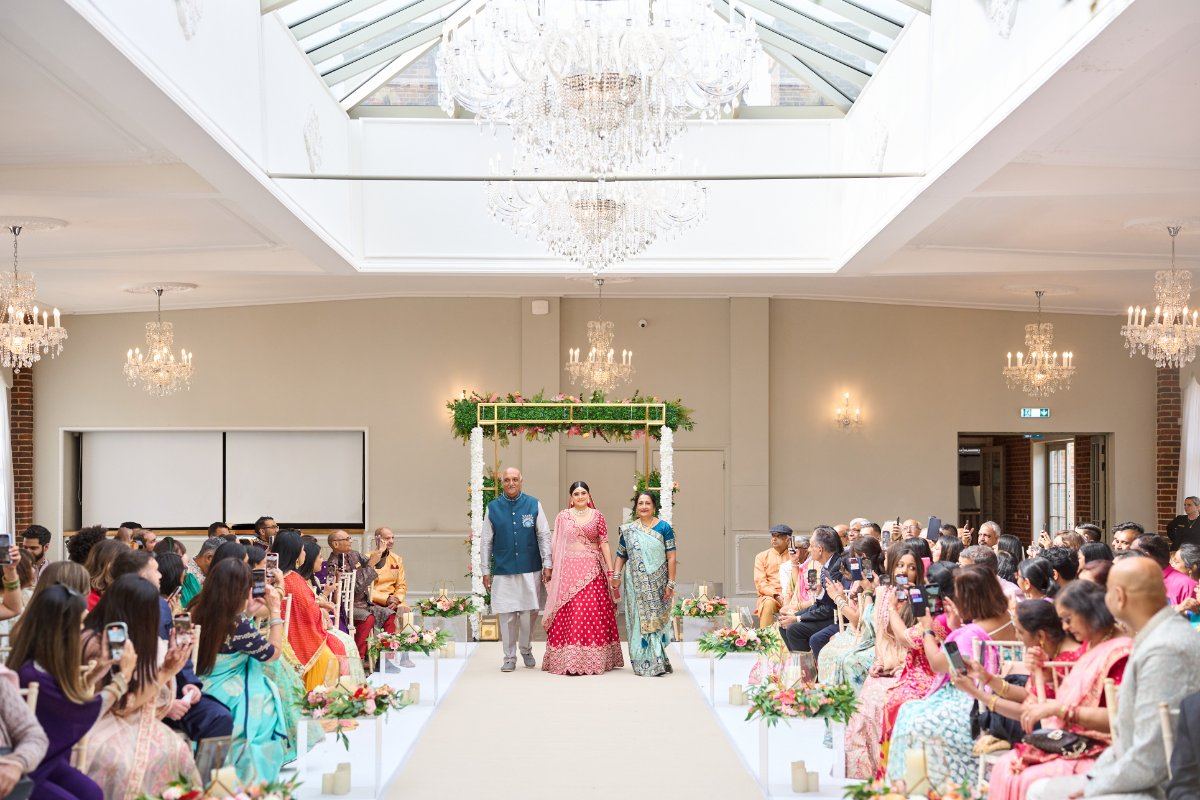 Gagan & Ashni wedding at Offley Place — Asian wedding photography by Heston Photo