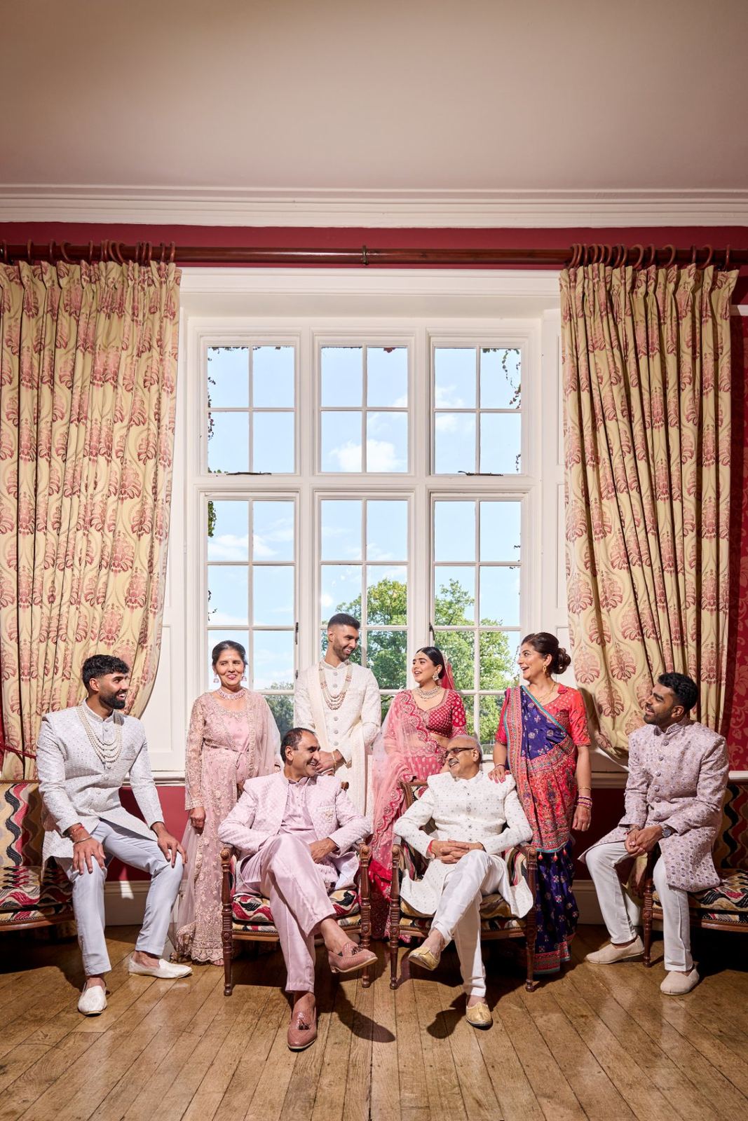 Gagan & Ashni wedding at Offley Place — Asian wedding photography by Heston Photo