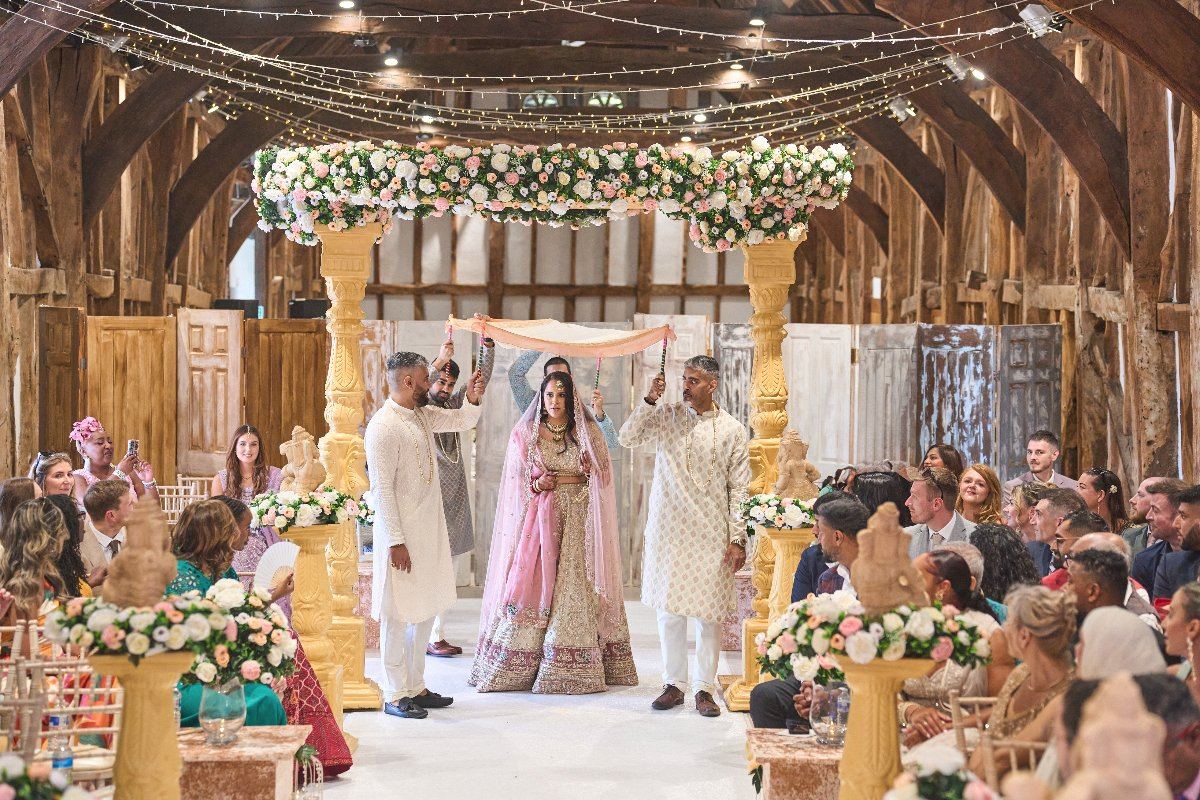 Wedding photography at The Great Barn by Heston Photo