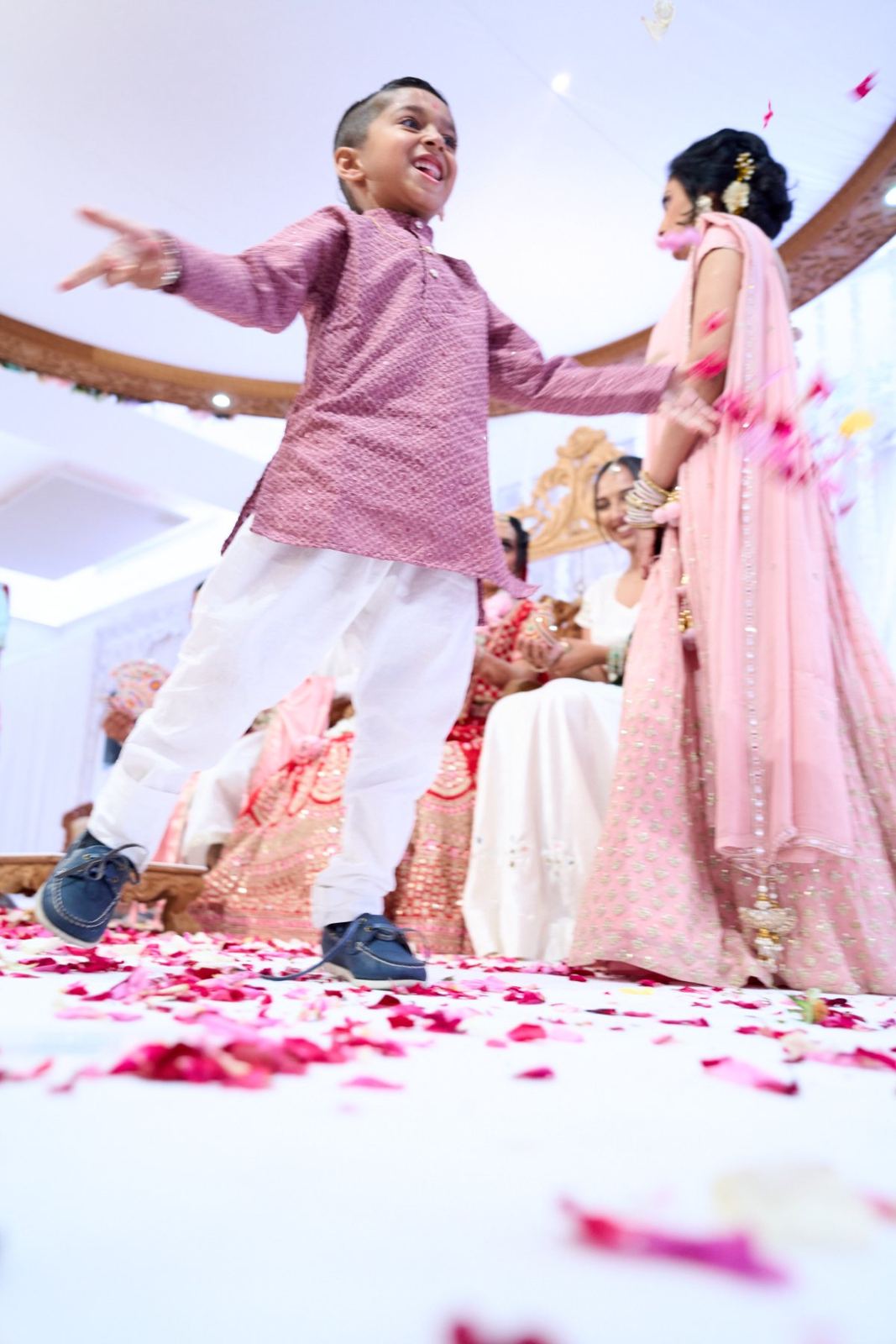 Harsh & Riana wedding at Willesden Temple — Asian wedding photography by Heston Photo
