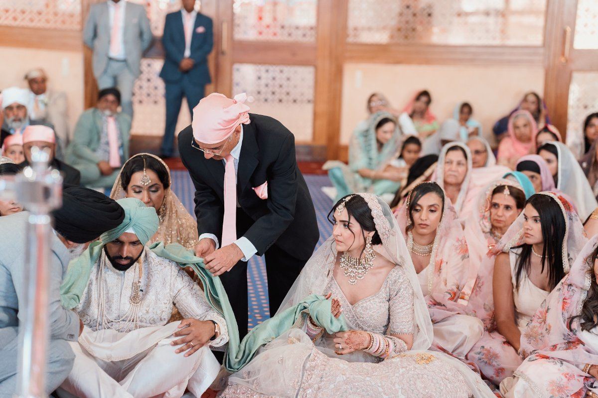 Jag & Sara wedding at Havelock Gurdwara — Asian wedding photography by Heston Photo
