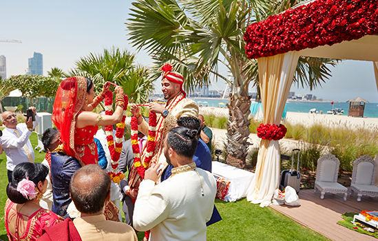 Krishen & Disha - Ritz Carlton Jumeriah Dubai