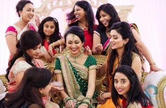 Vivek & Bhakti’s – Engagement Ceremony @ Shree Kutch Temple
